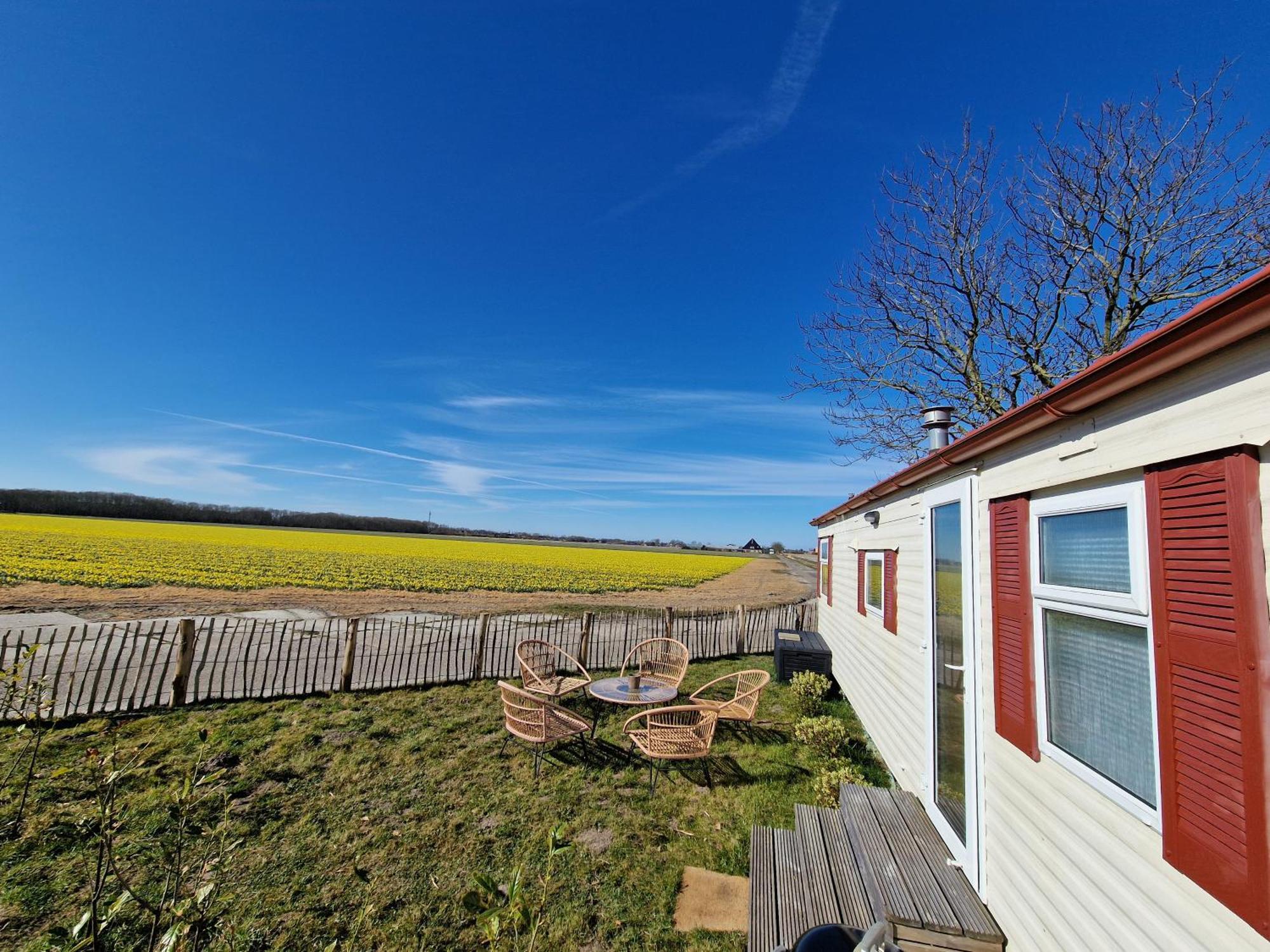 Chalet 'Como La Flor' Julianadorp Flowerfields Overview! Eksteriør bilde